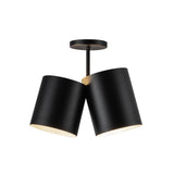 Kuzco Keiko 14-in Semi-Flush Mount