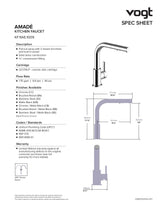 AMADE KITCHEN FAUCET