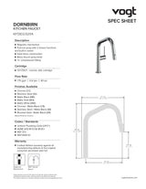 DORNBIRN 13" BAR/PREP FAUCET