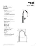 MOND MINI 13" BAR/PREP FAUCET