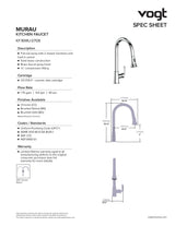 MURAU KITCHEN FAUCET