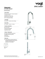 TRAUN B KITCHEN FAUCET