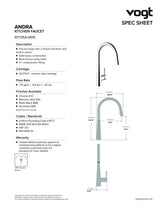 ANDRA KITCHEN FAUCET