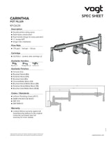 CARINTHIA POT FILLER