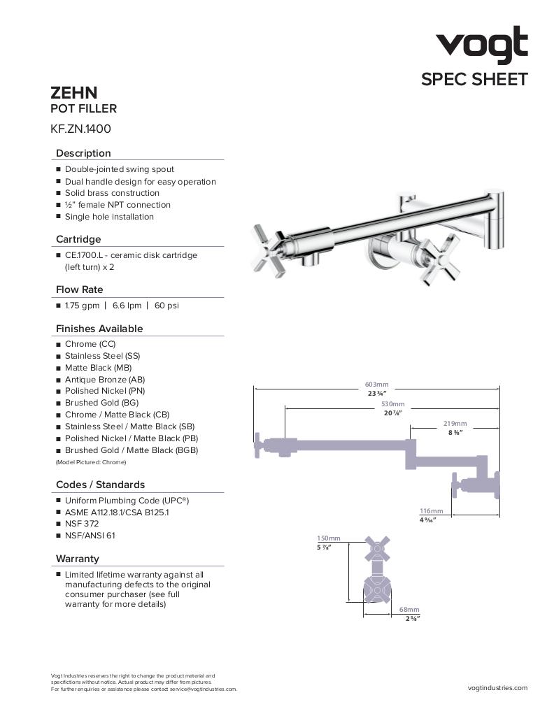ZEHN POT FILLER