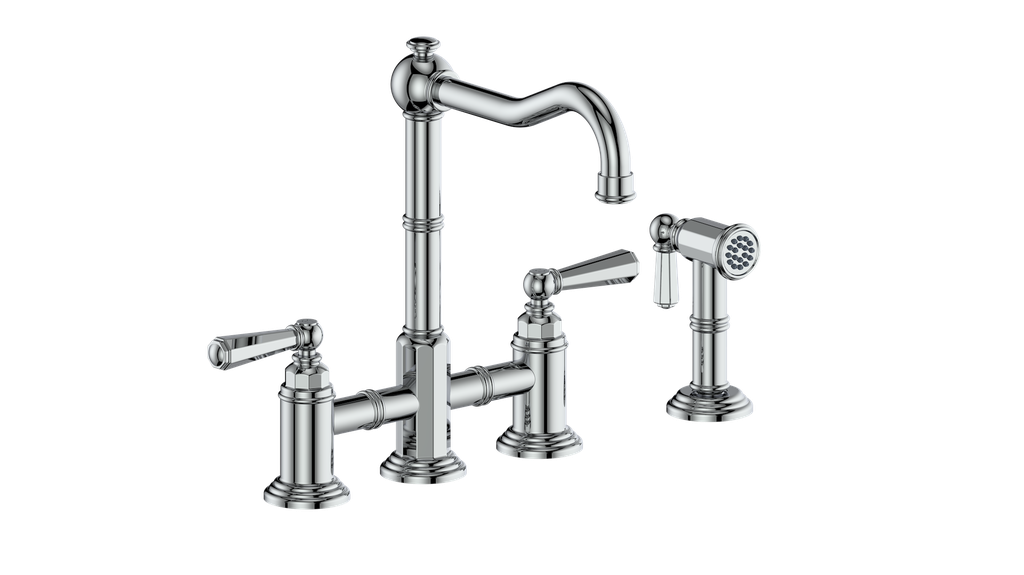 CARINTHIA BRIDGE KITCHEN FAUCET WITH SIDE SPRAY