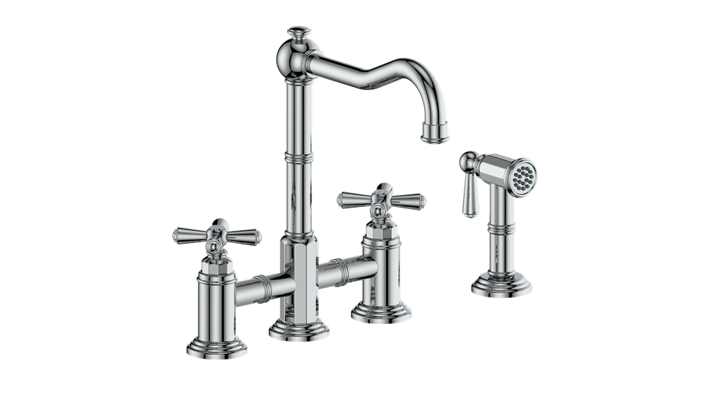 CARINTHIA BRIDGE KITCHEN FAUCET WITH SIDE SPRAY