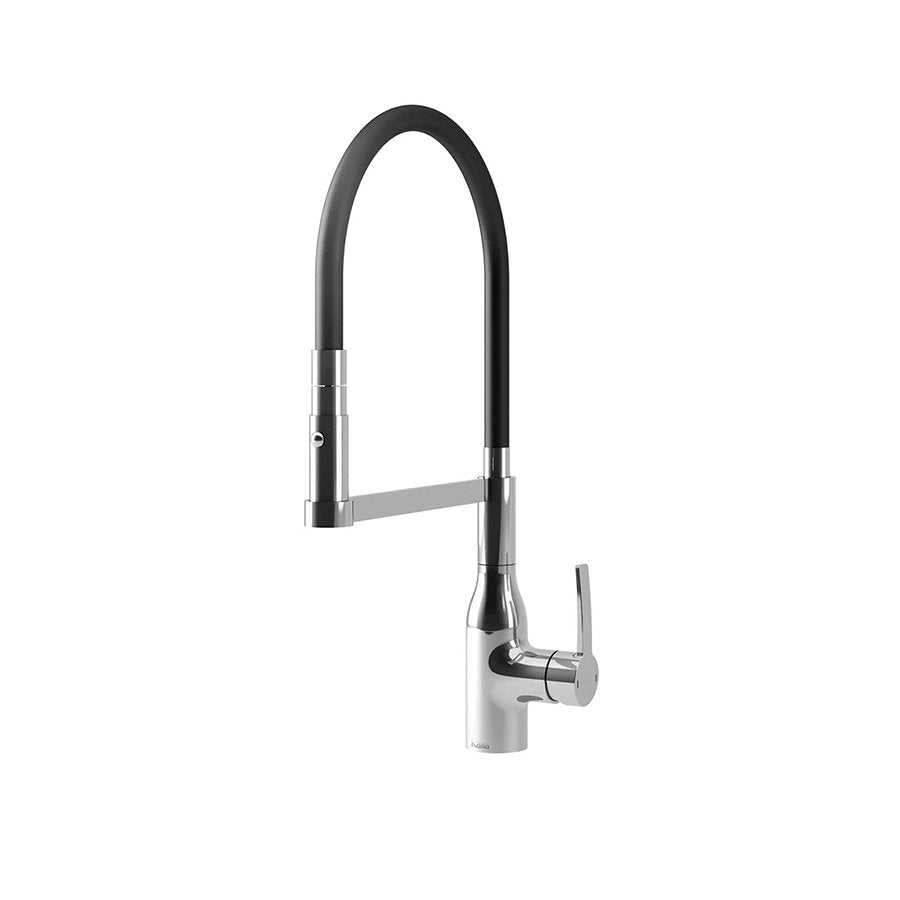 Kalia Kachet Kitchen Faucet With Pvc Pulldown Spray - Chrome
