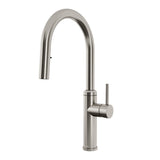 ENORA diver Single Handle Kitchen Faucet Pull-Down Dual Spray
