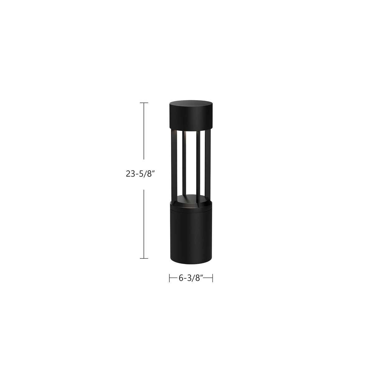 Kuzco Knox 24-in Exterior Bollard