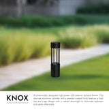 Kuzco Knox 24-in Exterior Bollard