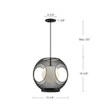 Kuzco Kona 13-in Exterior Pendant