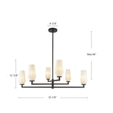 Alora Mood Krysta 35-in Chandelier