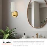 Alora Mood Krysta 10-in Wall/Vanity Light