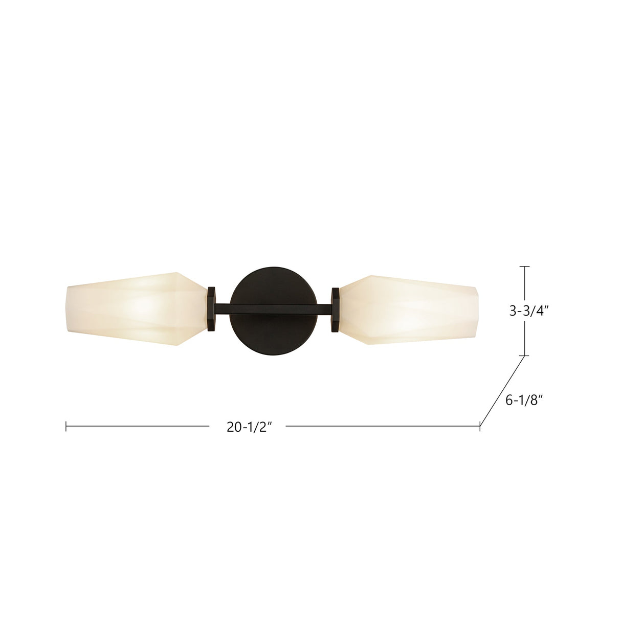 Alora Mood Krysta 20-in Wall/Vanity Light