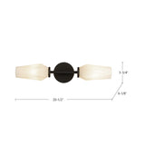 Alora Mood Krysta 20-in Wall/Vanity Light
