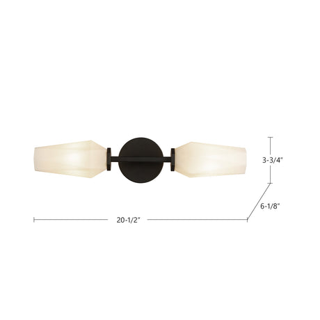 Alora Mood Krysta 20-in Wall/Vanity Light