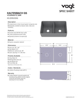 KALTENBACH GS APRON FRONT VOGRANITE