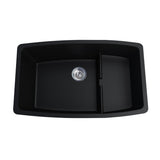 Clyde Granite Sink with Colander Black
