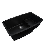 Clyde Granite Sink with Colander Black