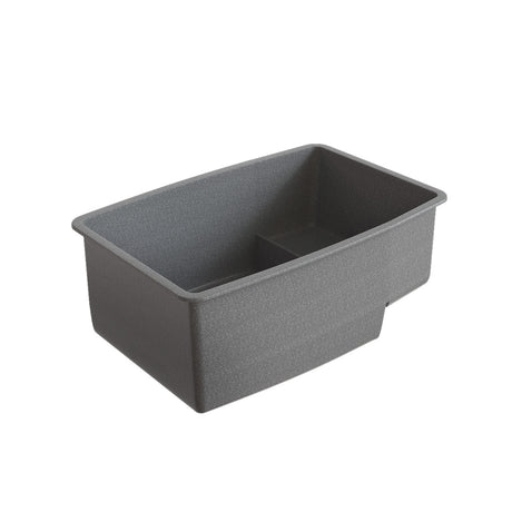 Clyde Granite Sink with Colander Grey