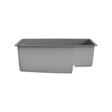 Clyde Granite Sink with Colander Grey