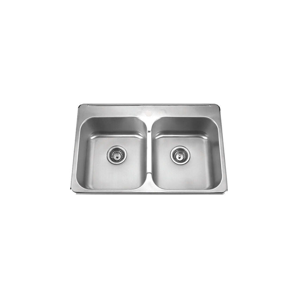 DONAU - 31-3/8"x20-1/2"x8" WITH STRAINERS