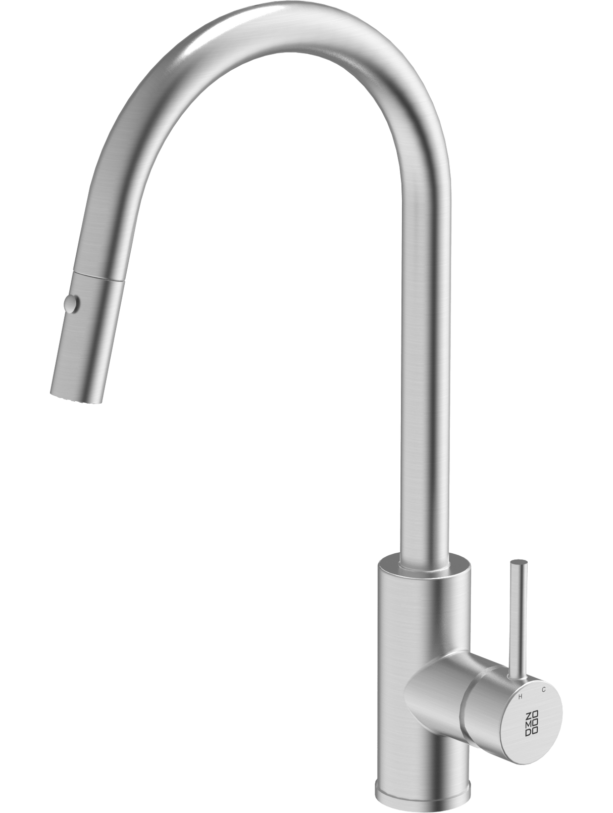 Cignus 37 - Brushed SS Outdoor Dual Function Pull-Out Faucet - SUS316