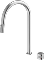 Cignus 47 Kitchen Faucet, Free Pullout Spout w/Push Botton Mixer