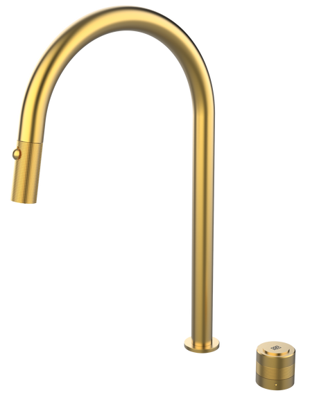 Cignus 47 Kitchen Faucet, Free Pullout Spout w/Push Botton Mixer