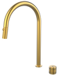 Cignus 47 Kitchen Faucet, Free Pullout Spout w/Push Botton Mixer