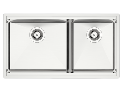 Vogt Drau 3460 Double Bowl Workstation Kitchen Sink - image 1