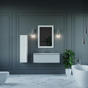 Armadi Art Dolce Canale 40 Chrome Bathroom Vanity - image 2