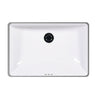 MUSE Undermount Lavatory, 18"<br>Three Hole Overflow