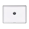 KARO Undermount Lavatory, 18"<br>Three Hole Overflow