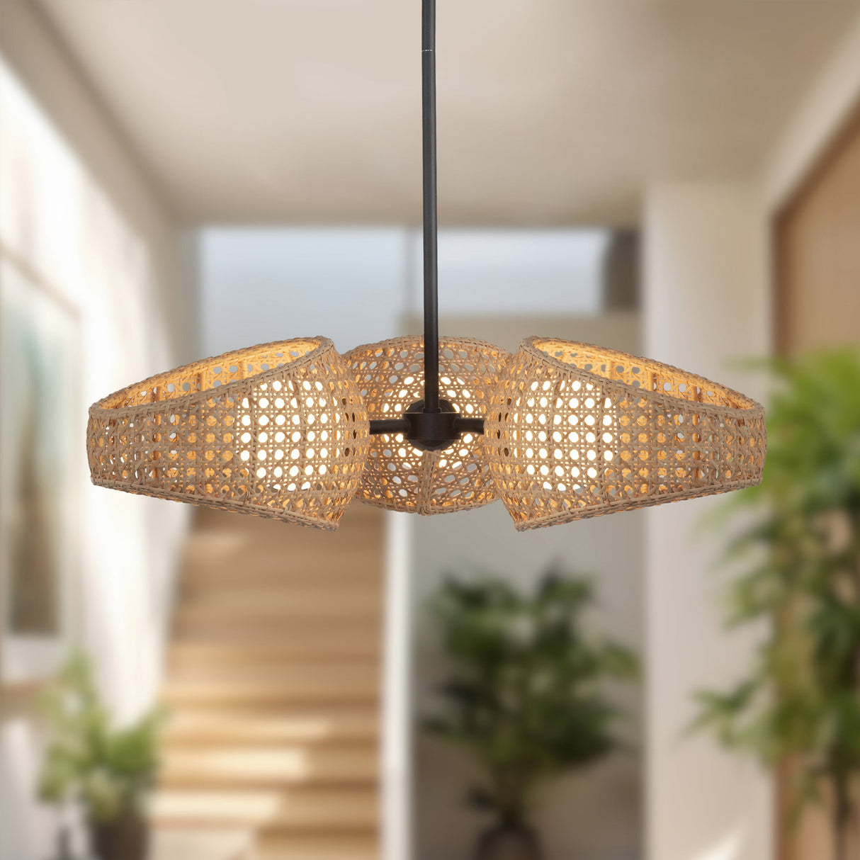 Kuzco Lanai 3 Head Chandelier