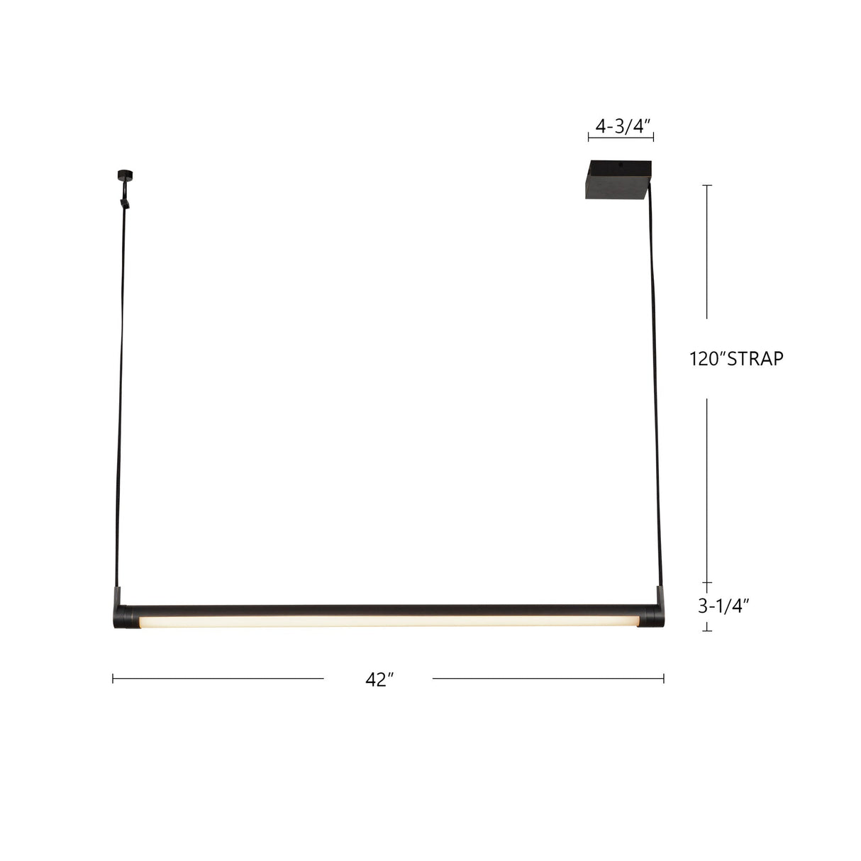 Kuzco Laurence 41-in Linear Pendant