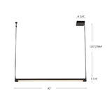 Kuzco Laurence 41-in Linear Pendant