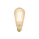 3 Pack E26 ST64 Amber 6W 800LM