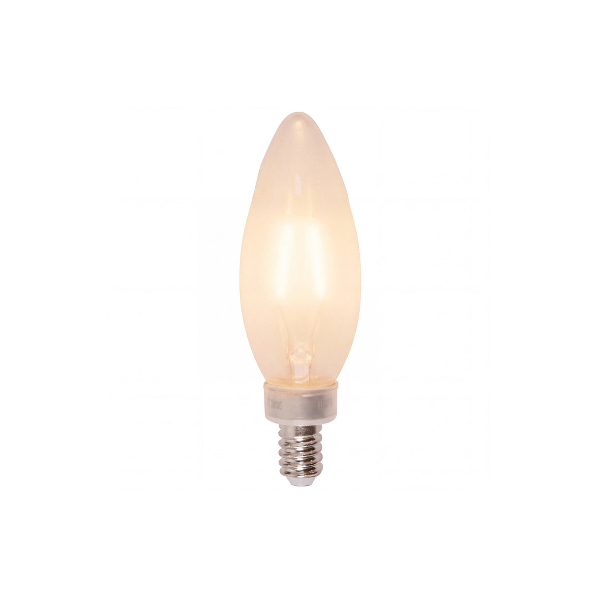 3 Pack  E12 B10 Frosted 5W 500LM