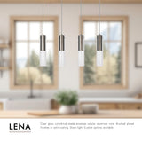 Kuzco Lena 3-in 4 Head Multi Pendant