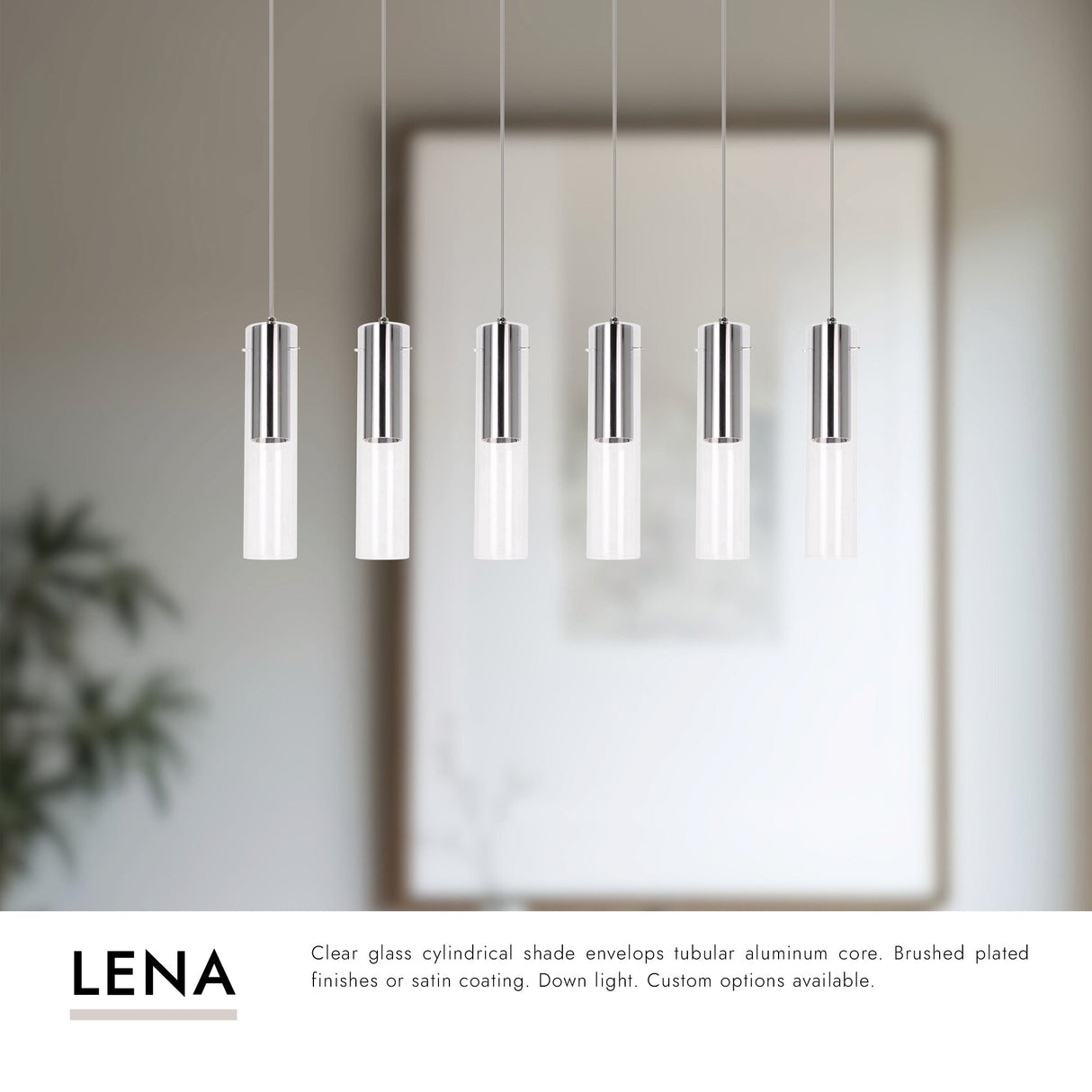 Kuzco Lena 3-in 6 Head Multi Pendant
