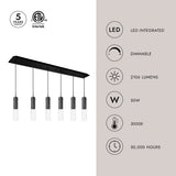 Kuzco Lena 3-in 6 Head Multi Pendant