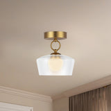 Alora Mood Leota 8-in Semi-Flush Mount
