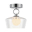 Alora Mood Leota 8-in Semi-Flush Mount