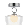 Alora Mood Leota 8-in Semi-Flush Mount