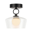 Alora Mood Leota 8-in Semi-Flush Mount