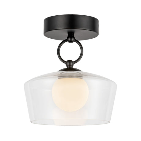 Alora Mood Leota 8-in Semi-Flush Mount