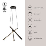 Kuzco Lex 27-in Chandelier