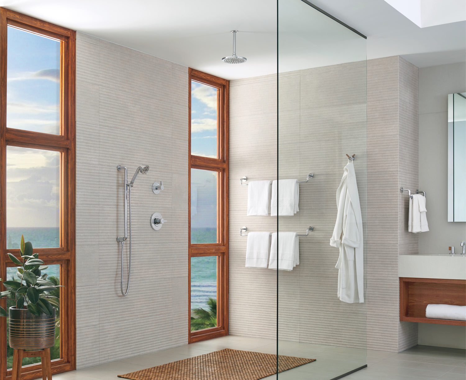 Litze Widespread Lavatory Faucet with Low Spout - Less Handles 1.5 GPM